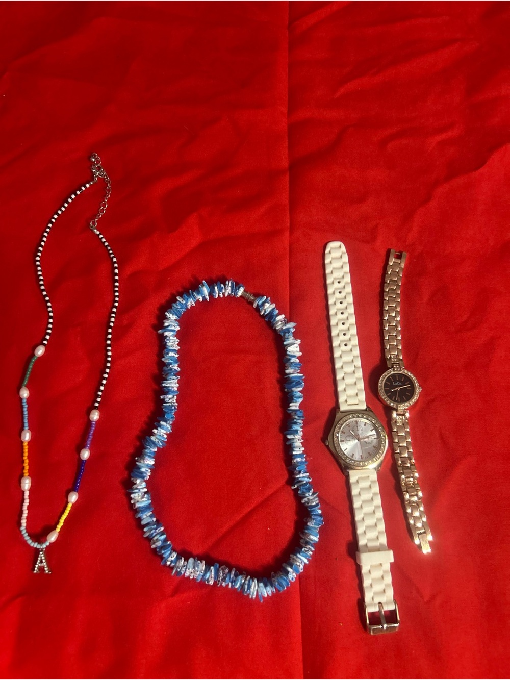 Blue Shell Beaded Necklace - Women Accessories